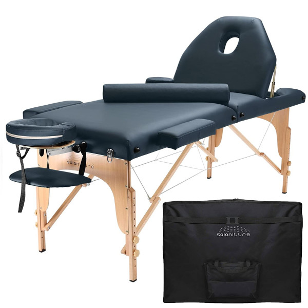 Saloniture Professional Portable Massage Table W..