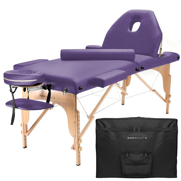 Saloniture Professional Portable Massage Table W..