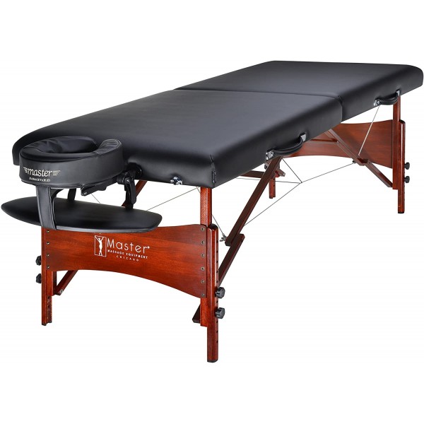 Master Massage Newport 30" Professional Portable Table Package 1count, Black, 1 Count