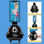 Auto Face Tracking Tripod, 360° Rotation Phone Camera Mount, No App, Battery Operated Smart Shooting Holder for Tiktok Video, YouTube Video, Live Stream, Instagram(NO APP Required)