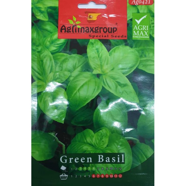 Green Basil Agrimax Seeds