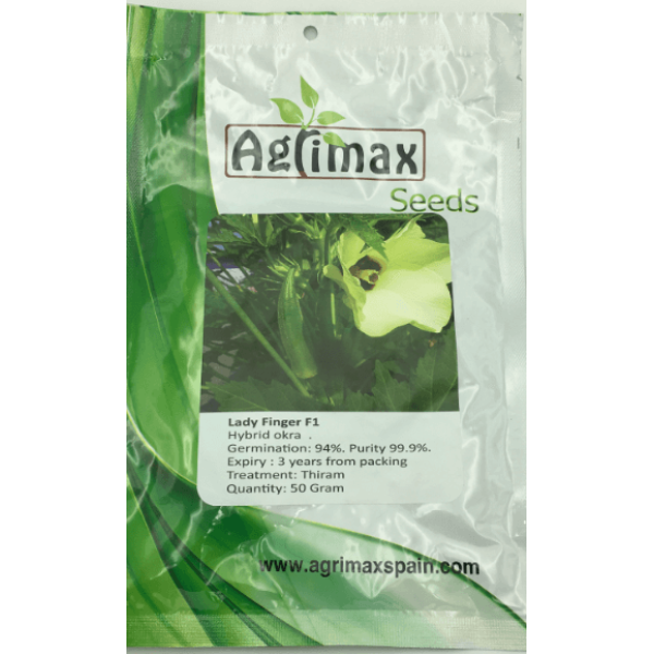 Lady Finger Okra F1 Premium Quality Seeds