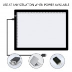 High quality drawing tablet digital graphic portable artist board a4 led light pad