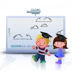 All In One Touch Screen Education Equipment Smart Interactive White Board