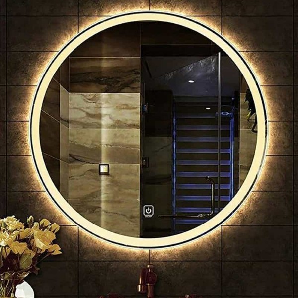 Circle Shape Smart Touch Led Mirror C-7