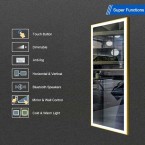 Elegant Smart Touch Led Mirror