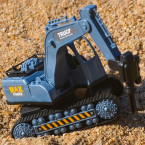 TJJ05 1:24 2.4G RC Engineering Vehicle Remote Control 2 Channel Crawler Excavator with Soft Light Kids Boys Toy