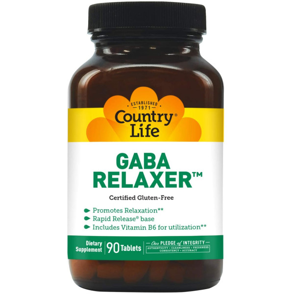Country Life Gaba Relaxer (rr), 90-count