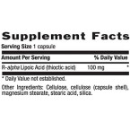 Country Life R-Lipoic Acid 100 mg - 60 Vegan Capsules - Heat Stable R-Lipoic Acid - Protects Against Free radicals