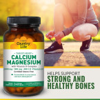Country Life Calcium Magnesium - w/Vitamin D Complex - 240 Veggie Caps