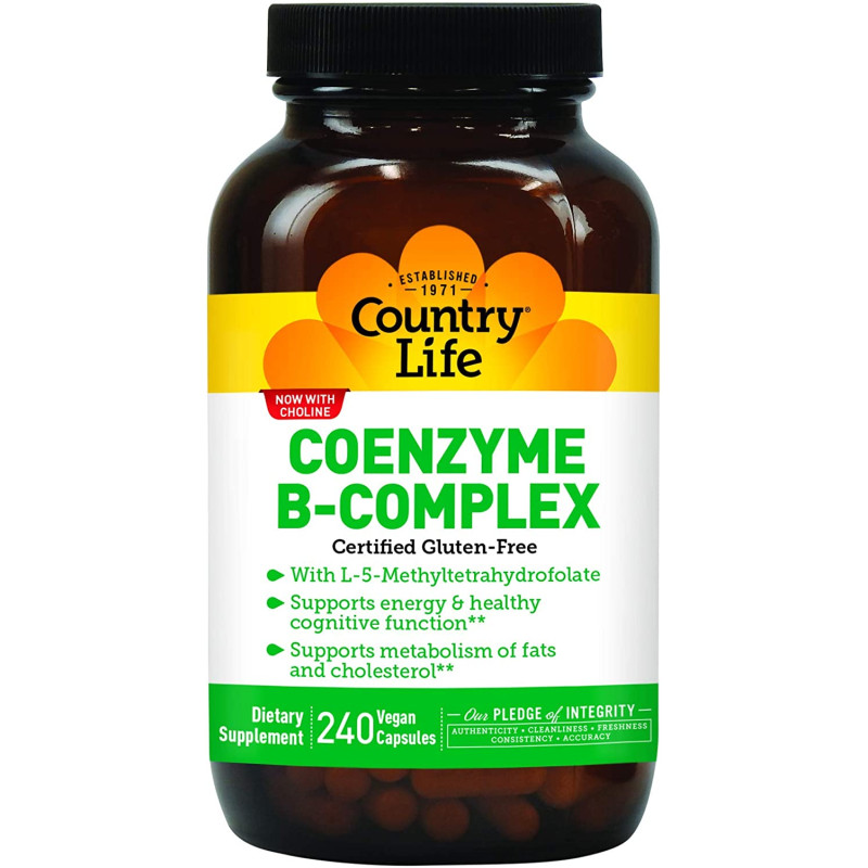 Country Life Coenzyme B Complex, 240-Count