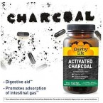 Country Life Charcoal, 260 mg, 100-Count