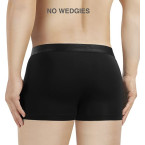 DAVID ARCHY Men's Underwear Ultra Soft Micro Modal Trunks Boxer Briefs with Fly Boxer Shorts