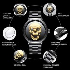 Mens Watches Fashion Simple Minimalist Waterproof Quartz Analog Watch Designer Luxury Business Classic Dress Wrist Watch
