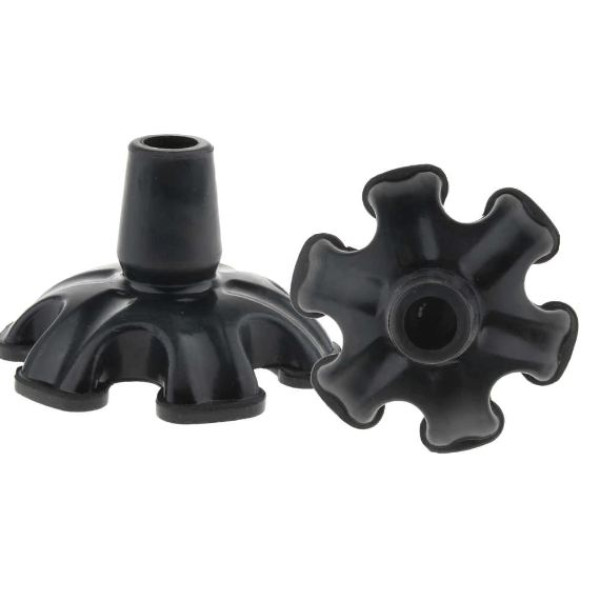 2pcs Rubber Replacement Tip End Caps For Cane Walking Stick Crutches 19mm 3/4inch