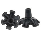 2pcs Rubber Replacement Tip End Caps For Cane Walking Stick Crutches 19mm 3/4inch