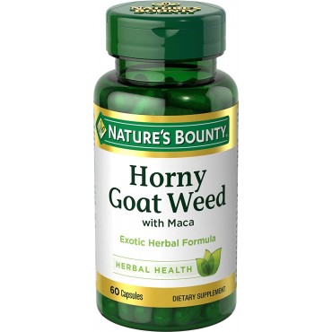 Original Nature's Bounty Horny Goat Weed with Maca Sale in UAE 
