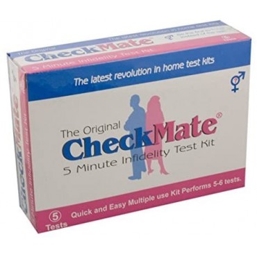 Check Mate Infidelity Test Kit - 10 Tests - Check your spouse, boyfriend, girlfriend, partner Buy Online in UAE