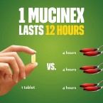 Mucinex Cough Suppressant and Expectorant, DM 12 Hr Relief Tablets, 600 mg, Multicolor
