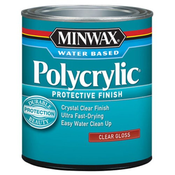 Minwax 255554444 Minwaxc Polycrylic Water Based ..