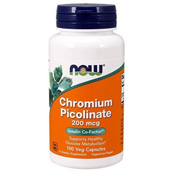 Buy original NOW Chromium Picolinate 200 mcg 100 pills sale online in UAE