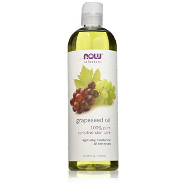 Buy Original Now Grape Seed Oil, 16-Ounce Imported From USA