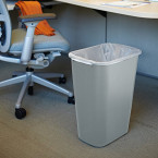 High Quality Plastic Resin Deskside Wastebasket by Rubbermaid Commercial Products online in UAE
