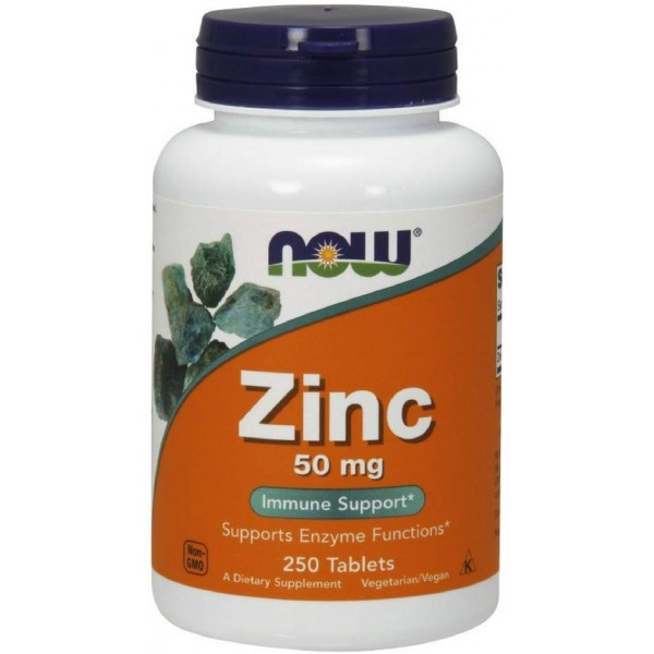 100% original Imported NOW Supplements, Zinc 50 mg buy online in UAE