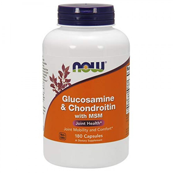 Buy NOW Glucosamine 1.1g Chondroitin 1.2g with MSM 300mg 180 Capsules sale online in UAE