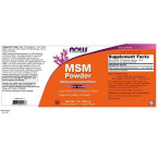 NOW Supplements, MSM (Methylsulfonylmethane) Powder, Supports Healthy Cartilage*, Joint Health*, 1-Pound