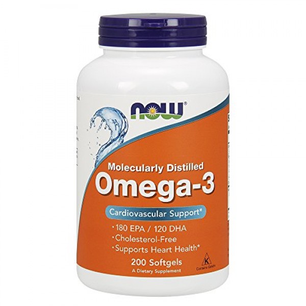 Original NOW Omega-3 1000mg Softgels imported by USA Sale in UAE