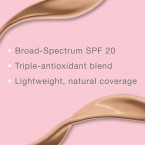 Neutrogena Healthy Skin Liquid Makeup Foundation, Broad Spectrum SPF 20 Sunscreen, Lightweight & Flawless Coverage Foundation with Antioxidant Vitamin E & Feverfew