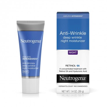 Original Neutrogena Anti Wrinkle Cream with Retinol, Shea Butter, Vitamin E & Vitamin A Buy in UAE