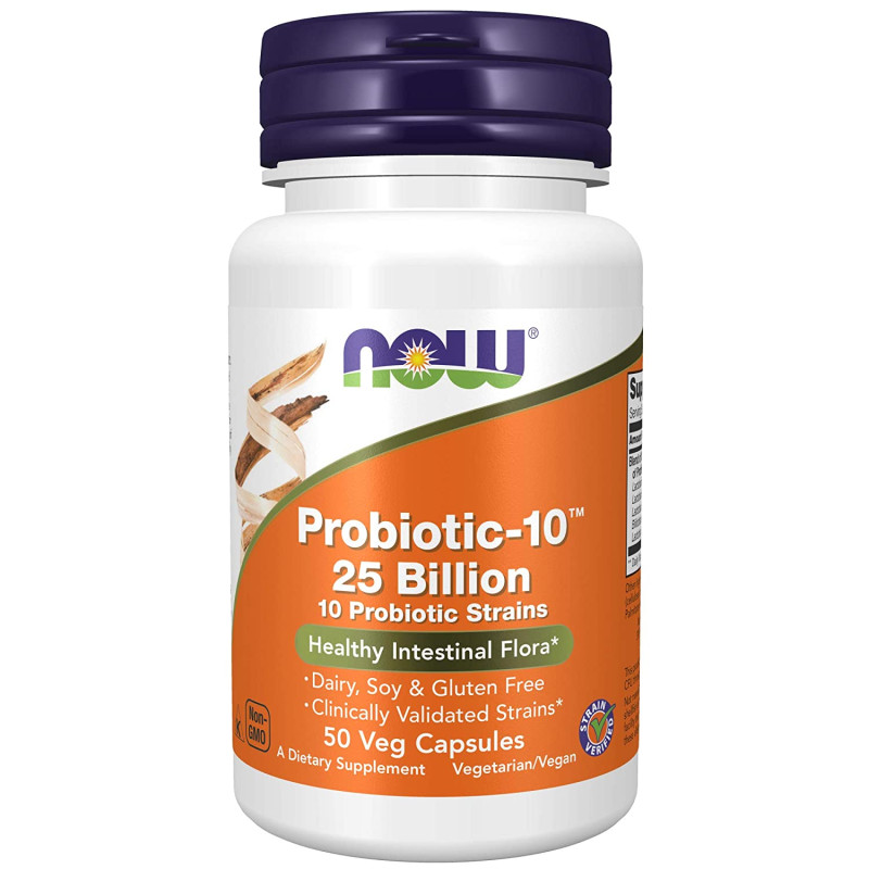 Now Foods probiotic-10 25 millones, bee-tee-ning01-mtt382, 50, 1, 1