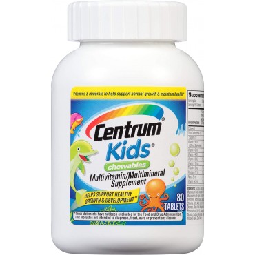 Centrum Kids Multivitamin/Multimineral Chewable Supplement Buy in UAE
