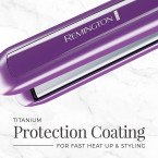 Original Remington Anti-Static Flat Iron with Floating Ceramic Plates and Digital Controls, Hair Straightener, Sale in UAE 