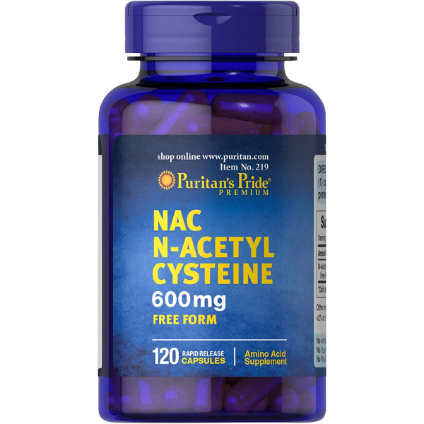 Puritan's Pride N-acetyl Cysteine (nac) 600 Mg, ..
