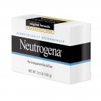 Neutrogena Original Fragrance-Free Facial Cleansing Bar with Glycerin, Pure & Transparent Gentle Face Wash Bar Soap, Free of Harsh Detergents, Dyes & Hardeners