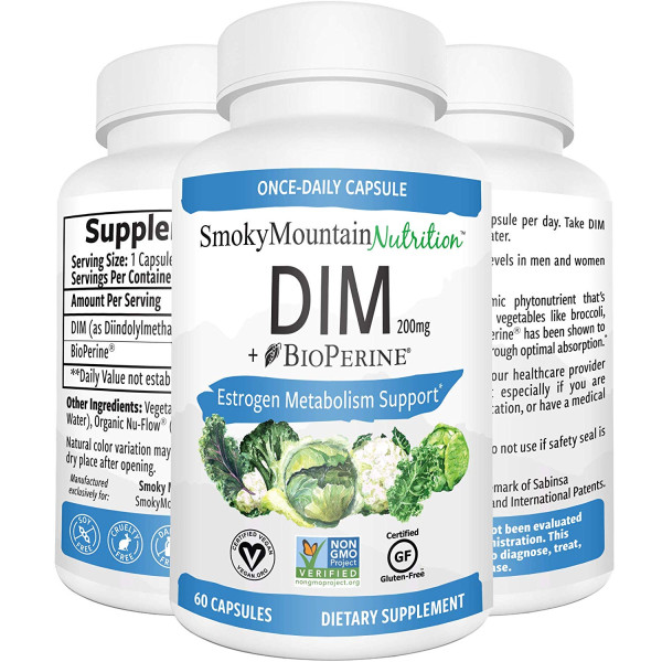 Buy DIM Supplement for Hormonal Acne Treatment Imported from USA