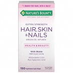 Buy Multivitamin Supplement for Hair Skin & Nails Extra Strength by Nature's Bounty Made in USA