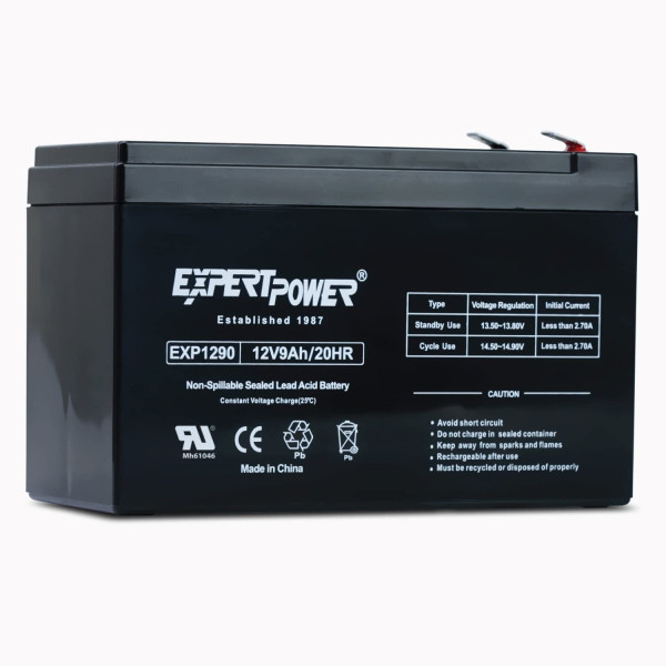 Expertpower Exp1290 12 Volt 9 Amp Rechargeable B..