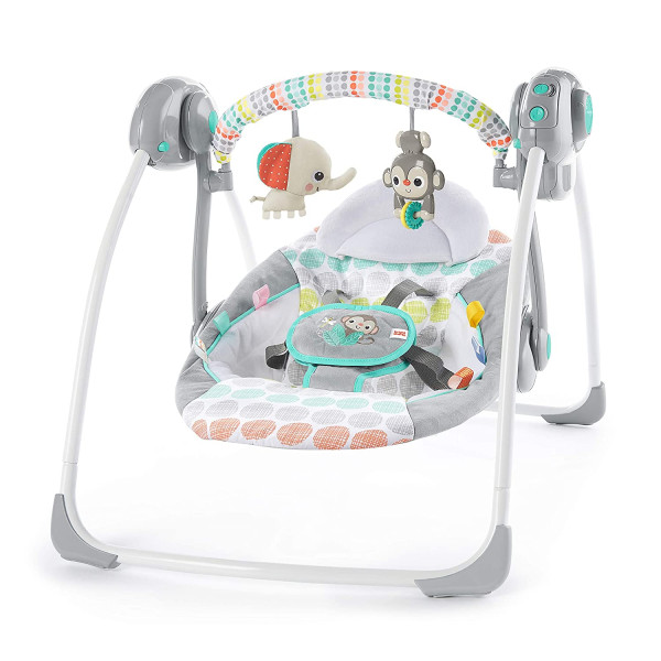 Bright Starts Whimsical Wild Portable Compact Au..