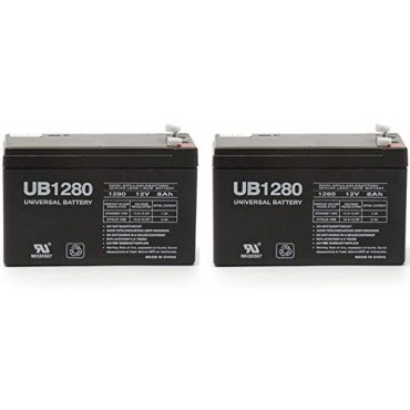 12V 8AH UPS Battery Replacement for APC Back-UPS ES BE550G - 2 Pack