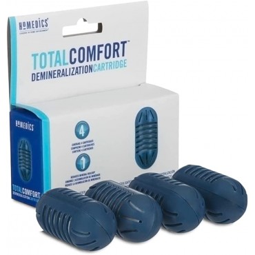 HoMedics Ultrasonic Demineralization Humidifier Replacement Cartridges | 4-pack | Prevents Hard Water Build-Up | Filters Mineral Deposits | Purifies Water | Eliminates White Dust | Removes Odor