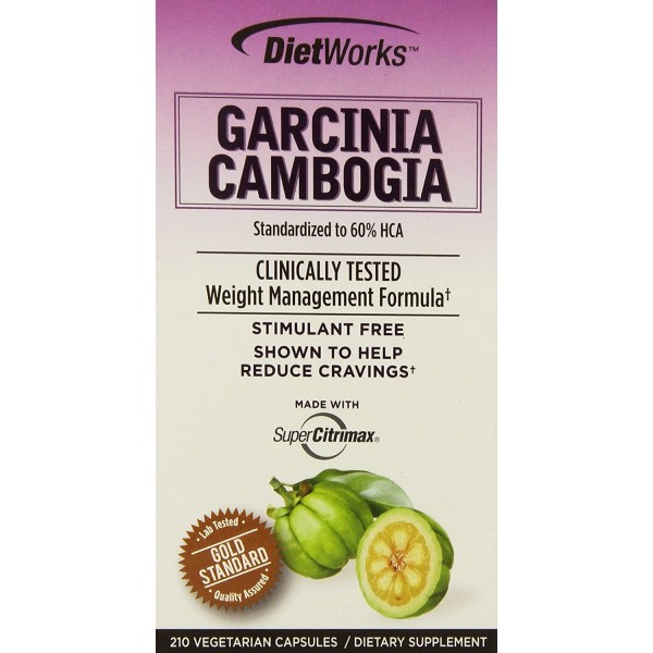 Dietworks Garcinia Cambogia, 210 Vegetarian Capsules