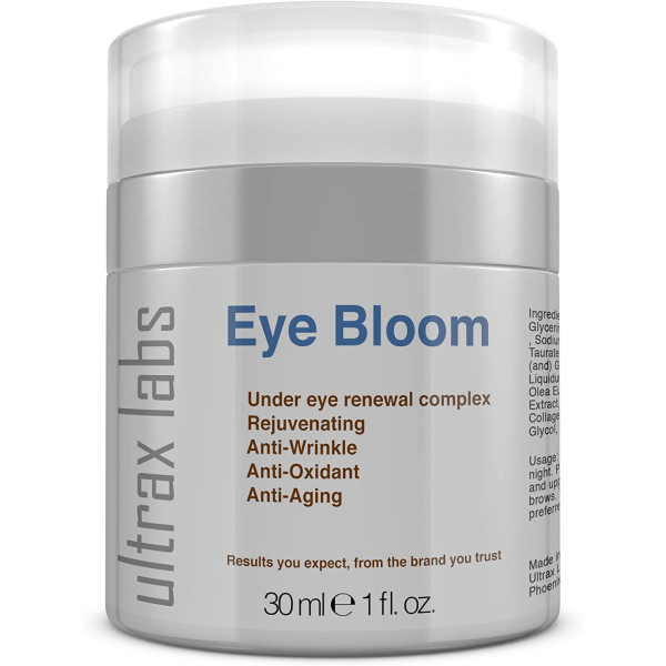 Original Ultrax Labs Eye Bloom | Under Eye Cream for Wrinkle Repair, Puffiness, Dark Circles & Bags