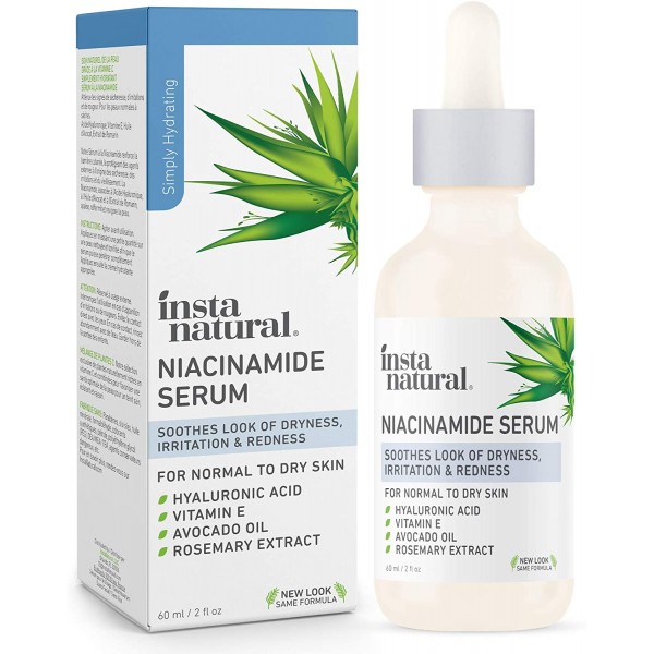 InstaNatural Niacinamide 5% Face Serum - Vitamin B3 Anti Aging Skin Moisturizer - Diminishes Breakouts, Wrinkles, Lines, Age Spots, Hyperpigmentation, Dark Spot Remover for Face 