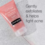 Neutrogena Oil Free Pink Grapefruit Acne Face Wash with Vitamin C