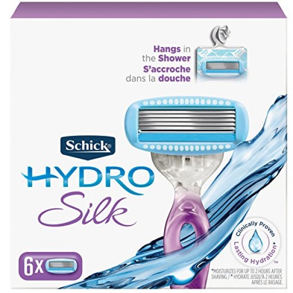 Buy Schick Hydro Silk Hang-In Shower Razor Blade Refills for Women Online in UAE