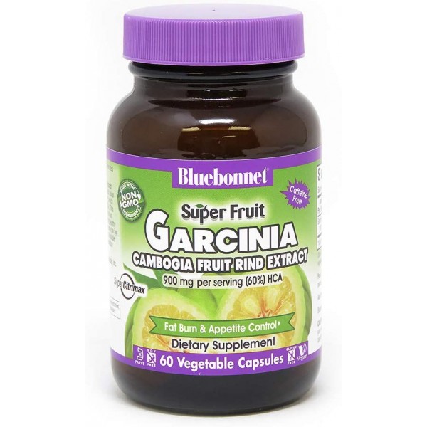 BlueBonnet Super Fruit Garcinia Cambogia Rind Supplement, 60 Count